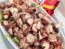 Ensalada de pulpo receta colombiana