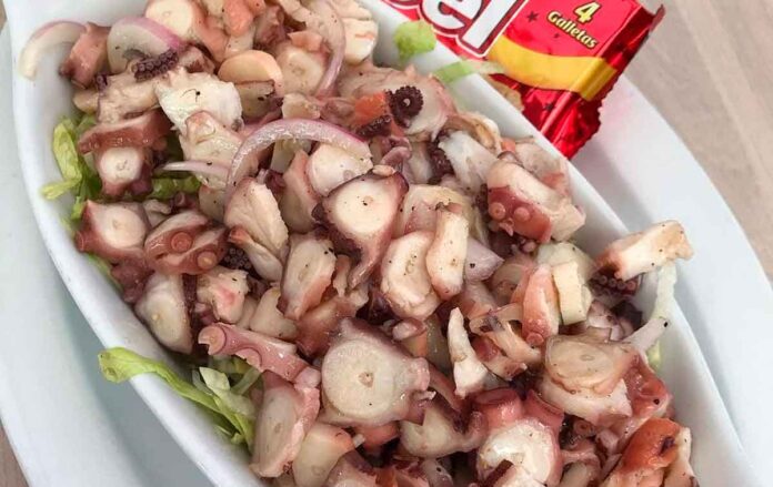 Ensalada de pulpo receta colombiana