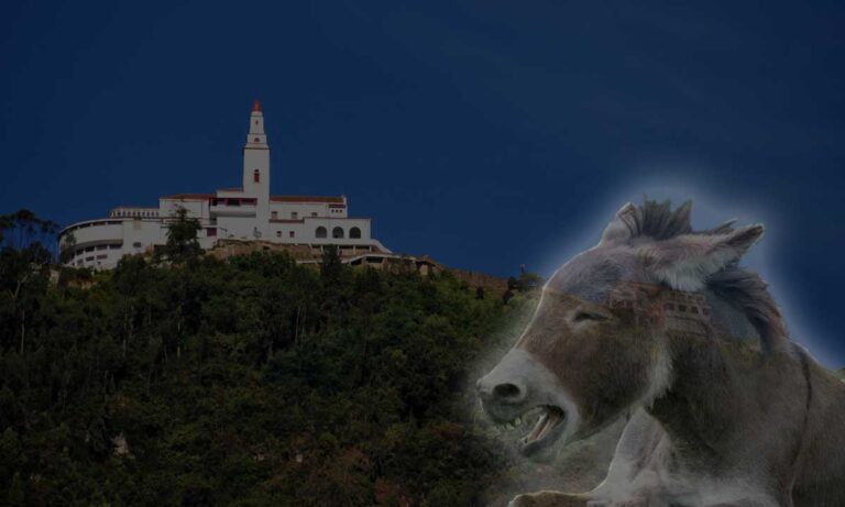 Leyenda del burro parlanchín de Monserrate en Bogotá.