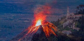Leyenda del Volcán dormido del Cerro de Monserrate