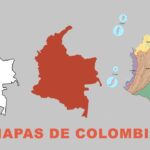 Mapas de Colombia para Tareas escolares