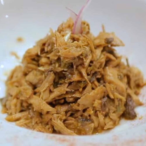 Fish salpicón (Salpicón de Pescado) Easter recipe
