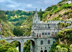 Santuario de las lajas, Ipiales, Colombia.