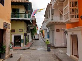 Calle de la Factoría de Cartagena donde el Coche endemoniado desaparecía cada noche.