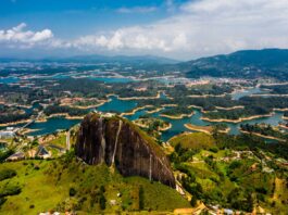 El Peñol de Guatapé o El Peñón de Guatapé