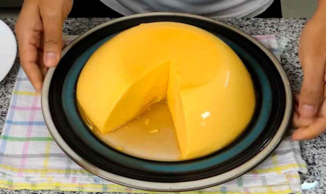 Flan de mango - El Rincón Colombiano