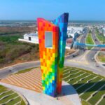 La Ventana Al Mundo, Monumento, Barranquilla Colombia