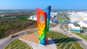 La Ventana Al Mundo, Monumento, Barranquilla Colombia