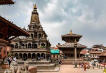 Nepal templos y palacios.