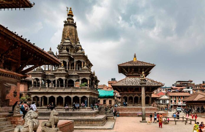 Nepal templos y palacios.