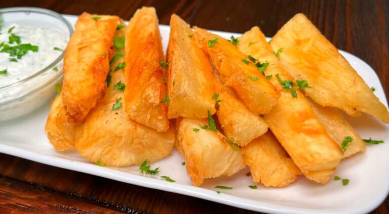 Yuca frita receta colombiana