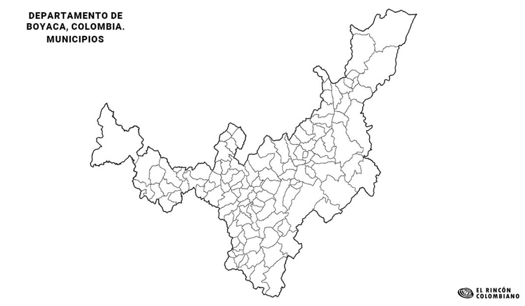 Mapas del Departamento de Boyacá - El Rincón Colombiano