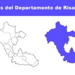 Mapas de departamento de Risaralda.