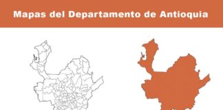 Mapas del departamento de Antioquia