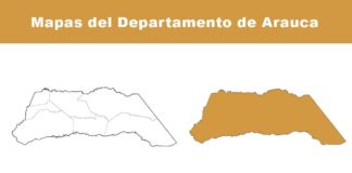 Mapas del departamento de Arauca.