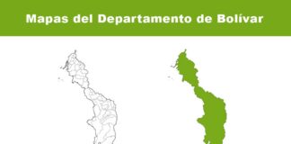 Mapas del departamento de Bolívar