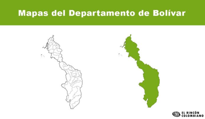 Mapas del departamento de Bolívar