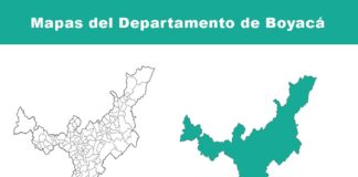 Mapas del departamento de Boyacá