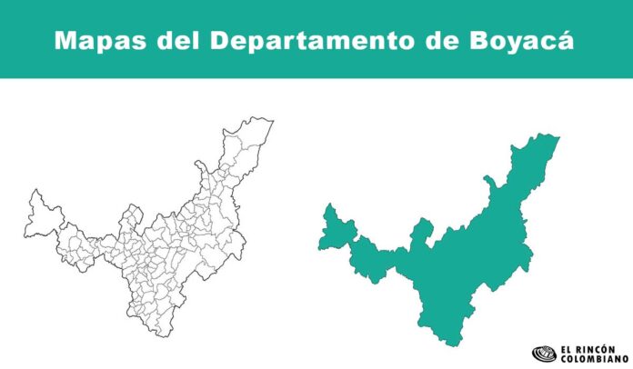 Mapas del departamento de Boyacá