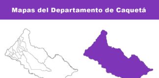 Mapas del departamento de Caquetá