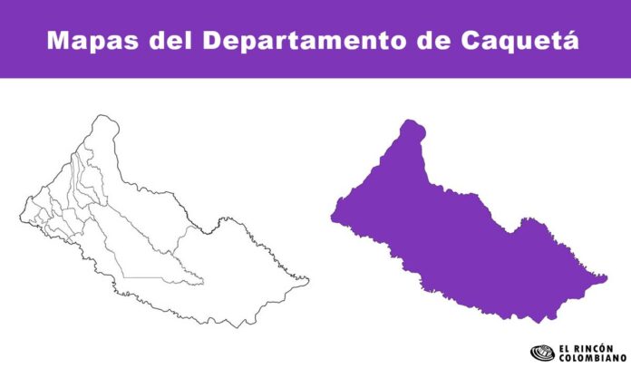 Mapas del departamento de Caquetá