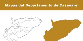 Mapas del departamento de Casanare.