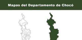 Mapas del departamento de Chocó