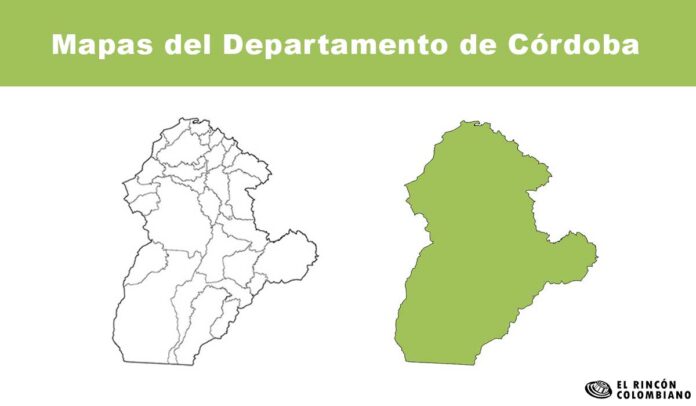 Mapas del departamento de Córdoba