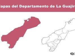 Mapas del departamento de La Guajira.