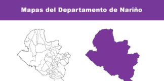 Mapas del departamento de Nariño.