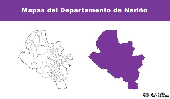 Mapas del departamento de Nariño.