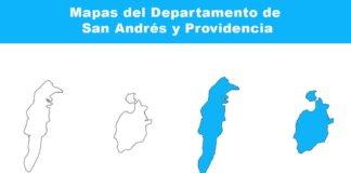 Mapas del departamento de San Andrés y Providencia