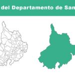 Mapas del departamento de Santander.