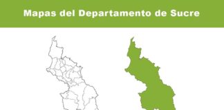 Mapas del departamento de Sucre