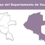 Mapas del departamento de Vaupés