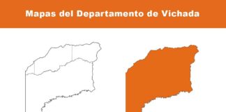 Mapas del departamento de Vichada