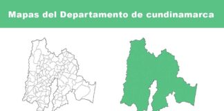 Mapas del departamento de Cundinamarca.