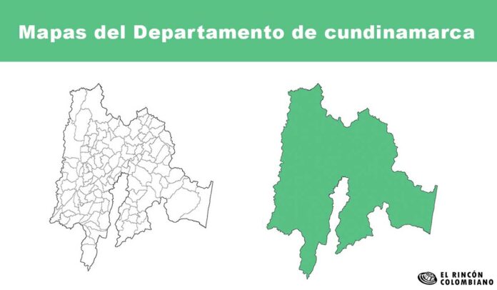 Mapas del departamento de Cundinamarca.