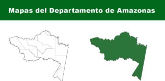 Mapas del departamento del Amazonas