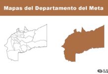 Mapas del departamento del Meta