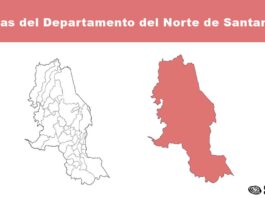 Mapas del departamento del Norte de Santander