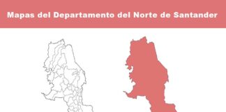 Mapas del departamento del Norte de Santander