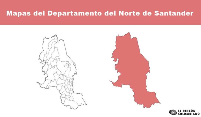 Mapas del departamento del Norte de Santander