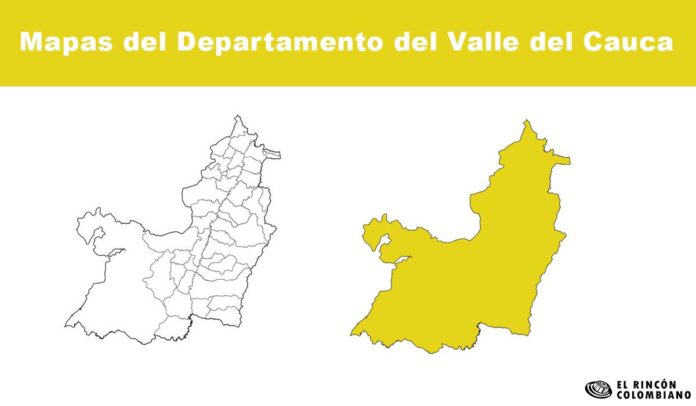 Mapas del departamento del Valle del Cauca