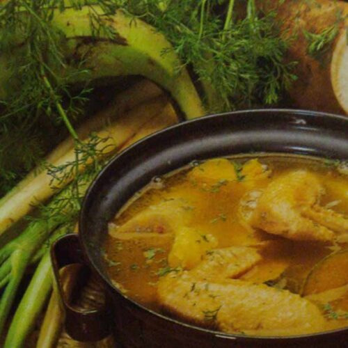 Eastern Plains Colombian Boiled Soup (Gumarra boiled)