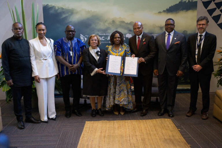 New Cartagena-Tema port route (Ghana) CELAC-Africa Forum.