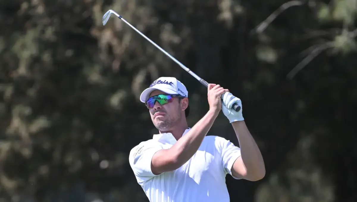 Felipe Álvarez conquista el oro para Colombia en golf individual con cuatro golpes bajo el par