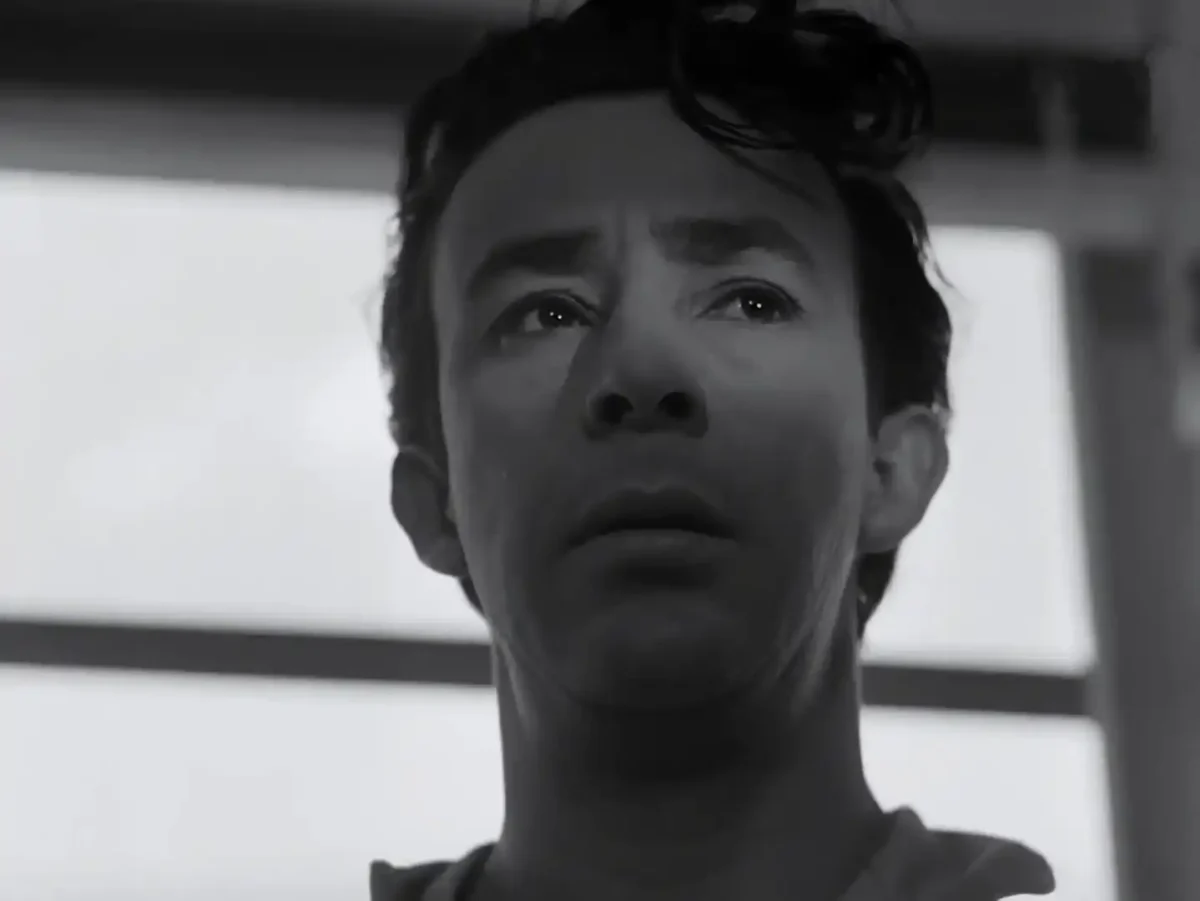 Jaime John Gil. Fotograma de la Película La frontera del sueño.